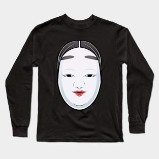 Japanese Kabuki Noh Mask - Anime Shirt Long Sleeve T-Shirt